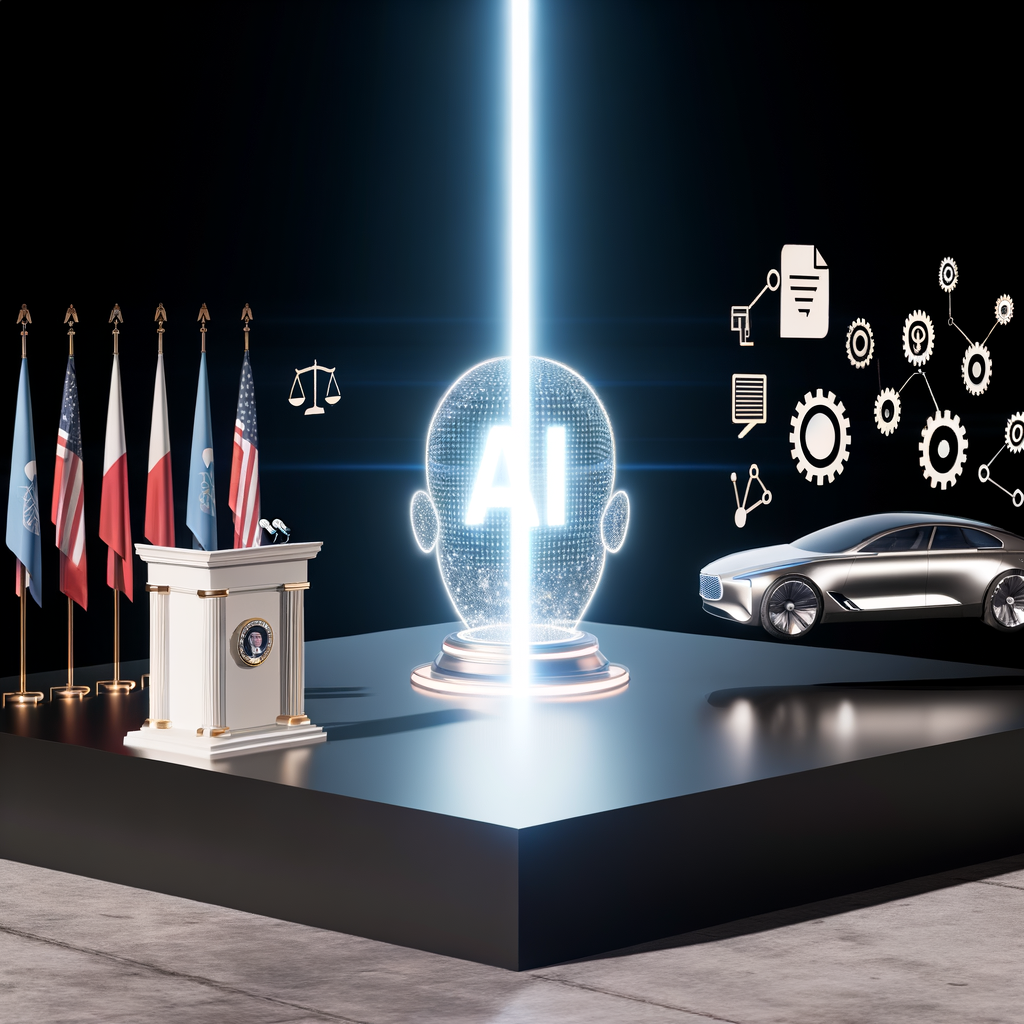 AI bridging politics and automotive innovation.