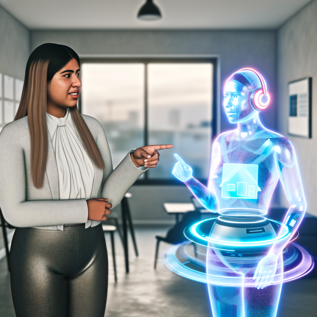 Empowered tenant engaging with AI legal assistant.
