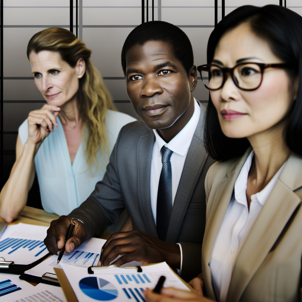 Empowered workers navigating legal challenges confidently.