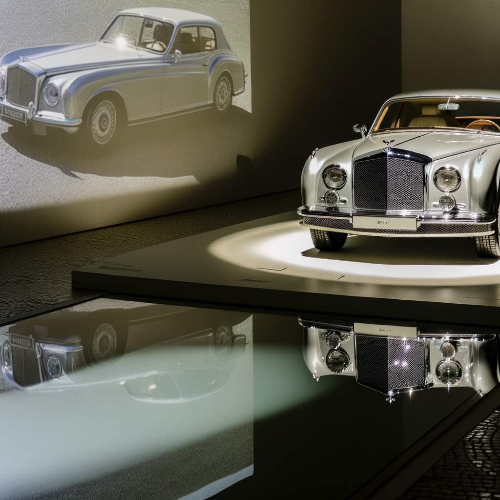 Bentley luxury car exudes timeless elegance.