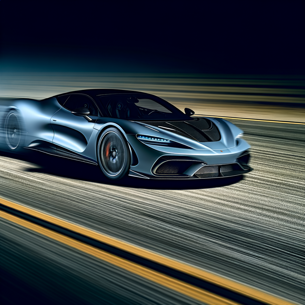 Ferrari supercar, sleek elegance in motion.
