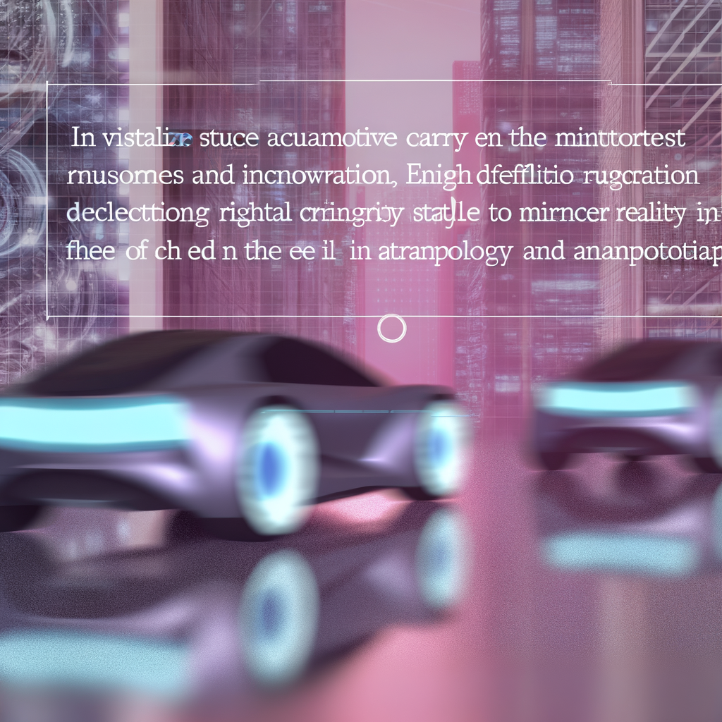 Futuristic cars evolving in a digital landscape.