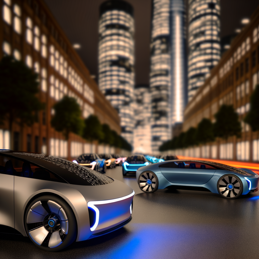 Futuristic cars shaping tomorrow's automotive landscape.