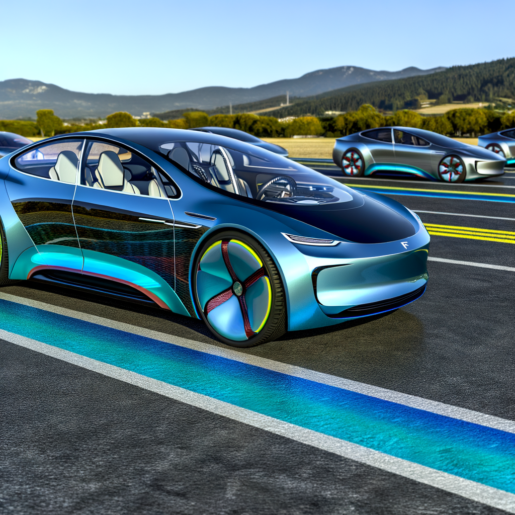 Futuristic cars showcasing tech, electrification, innovation.