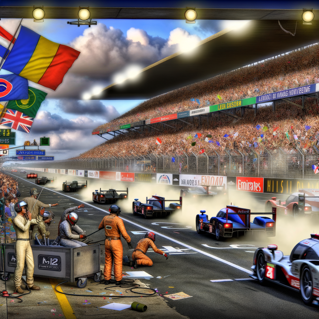 Le Mans race captured with breathtaking realism.
