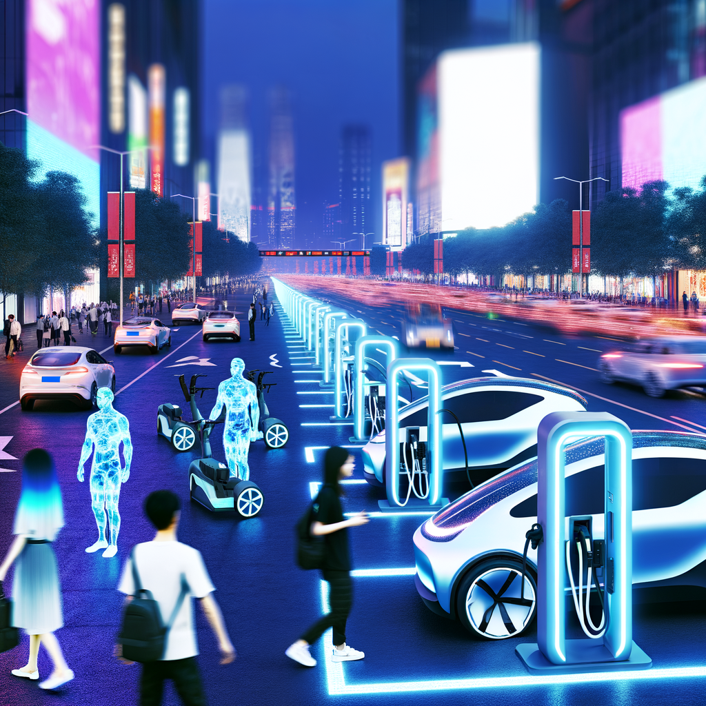 Electric vehicles illuminate China's automotive future.