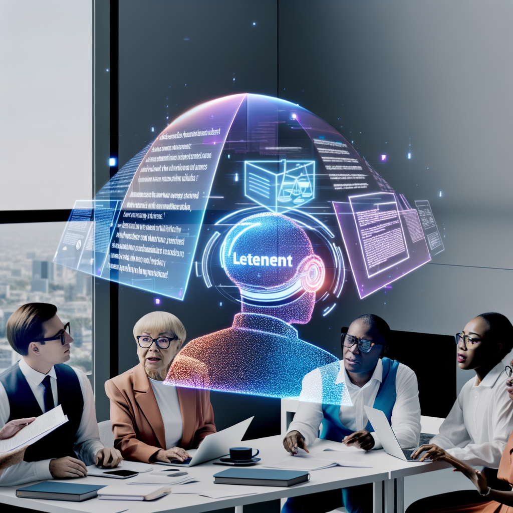 Empowered tenants accessing AI legal support.